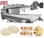 High Efficiency Rice Cracker Making Machine Price Automatic Gas Heating Rice Cracker Plant Rice Cracker Production Full Line - Extruder - foodmachtech