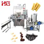 Automatic Center Filling Wafer Stick Machine Wafer Stick Flow Line Equipment Manufacture Wafer Roll - Extruder - foodmachtech