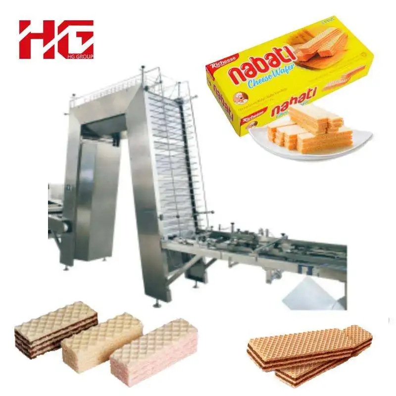 Voll automatische Wafer-Biskuit-Produktions linie-Hoch geschwindigkeit effizienz | Heißer Verkauf - Biskuit-Stanz maschine - foodmachtech