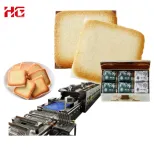 White Lovers HG Totalmente Auto Boa Qualidade Cookies Fazendo Linha Sanduíche Automático Completo Thin Biscuit Making Machine - Máquina estampagem biscoito - foodmachtech