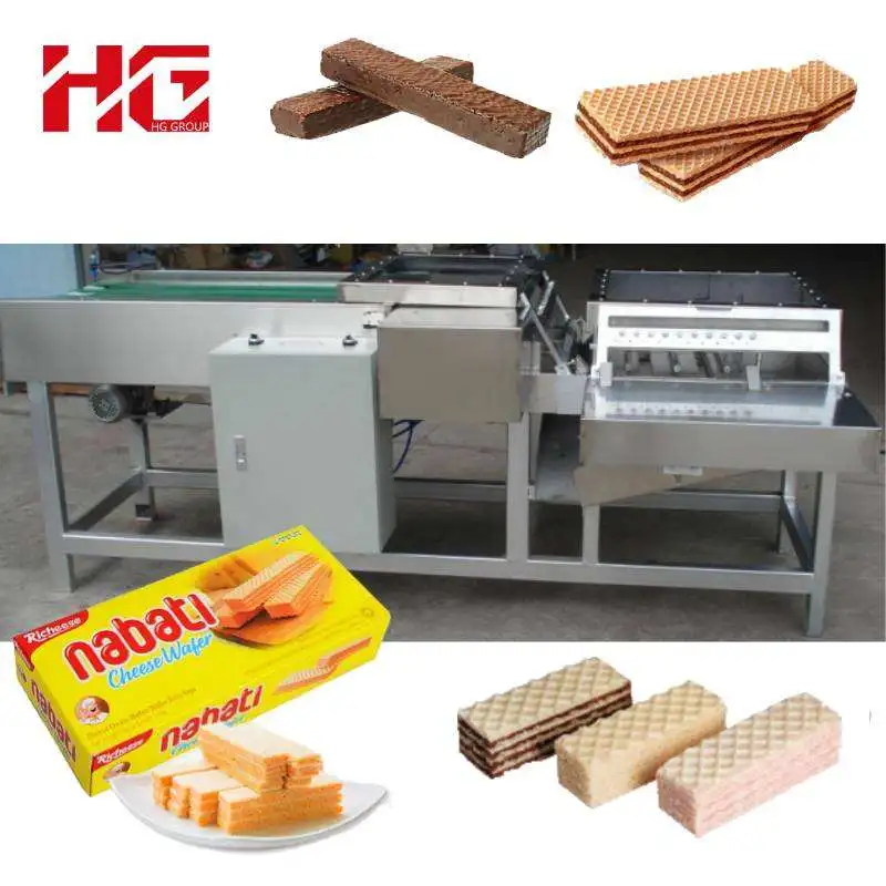 Voll automatische Wafer-Biskuit-Produktions linie-Hoch geschwindigkeit effizienz | Heißer Verkauf - Biskuit-Stanz maschine - foodmachtech