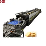 White Lovers HG Totalmente Auto Boa Qualidade Cookies Fazendo Linha Sanduíche Automático Completo Thin Biscuit Making Machine - Máquina estampagem biscoito - foodmachtech