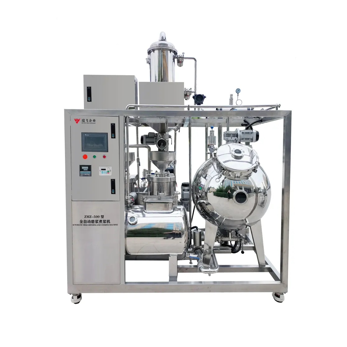 New Type 62.5 kg Dry Bean/hour Automatic Soya Milk and Tofu Machine Tofu Making Machine Tofu Maker Machine - Molding Machine - foodmachtech