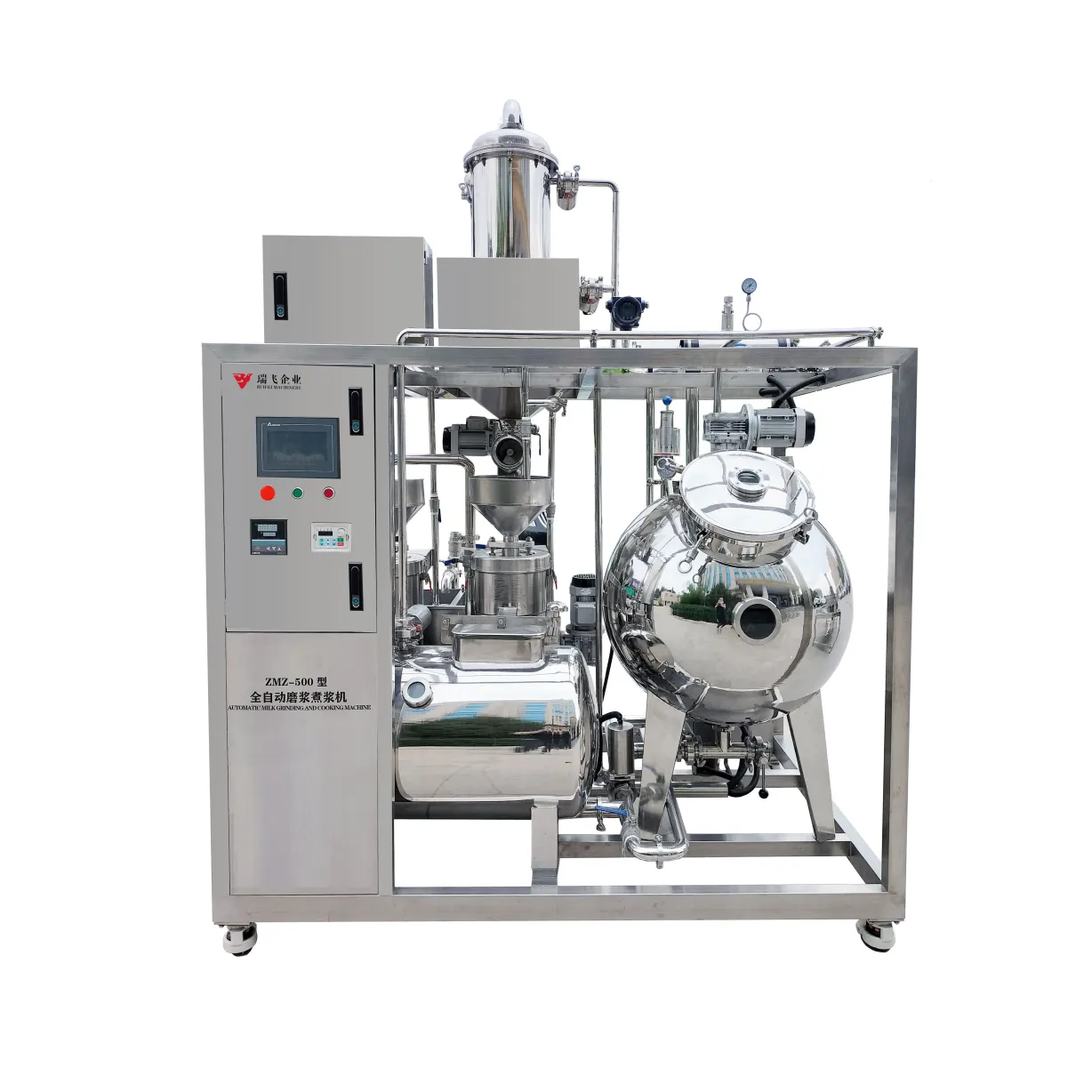 New Type 62.5 kg Dry Bean/hour Automatic Soya Milk and Tofu Machine Tofu Making Machine Tofu Maker Machine - Molding Machine - foodmachtech