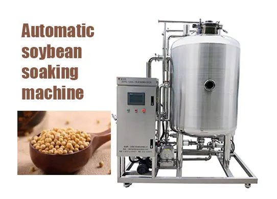 Edelstahl automatische PlC-Kontrolle Sojabohnen Tränken bohnen Produkt verarbeitung maschine - Extraktion stank - foodmachtech