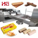 Voll automatische Wafer-Biskuit-Produktions linie-Hoch geschwindigkeit effizienz | Heißer Verkauf - Biskuit-Stanz maschine - foodmachtech
