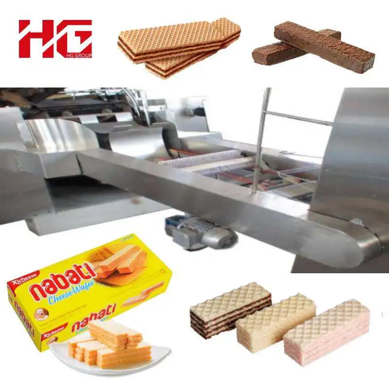 Voll automatische Wafer-Biskuit-Produktions linie-Hoch geschwindigkeit effizienz | Heißer Verkauf - Biskuit-Stanz maschine - foodmachtech