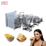 Famous Brand Motor Best Selling Wafer Roll Machine Made in China Wafer Roll Factory Complete Automatic Wafer Roll Machine - Extruder - foodmachtech