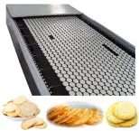 High Efficiency Rice Cracker Making Machine Price Automatic Gas Heating Rice Cracker Plant Rice Cracker Production Full Line - Extruder - foodmachtech