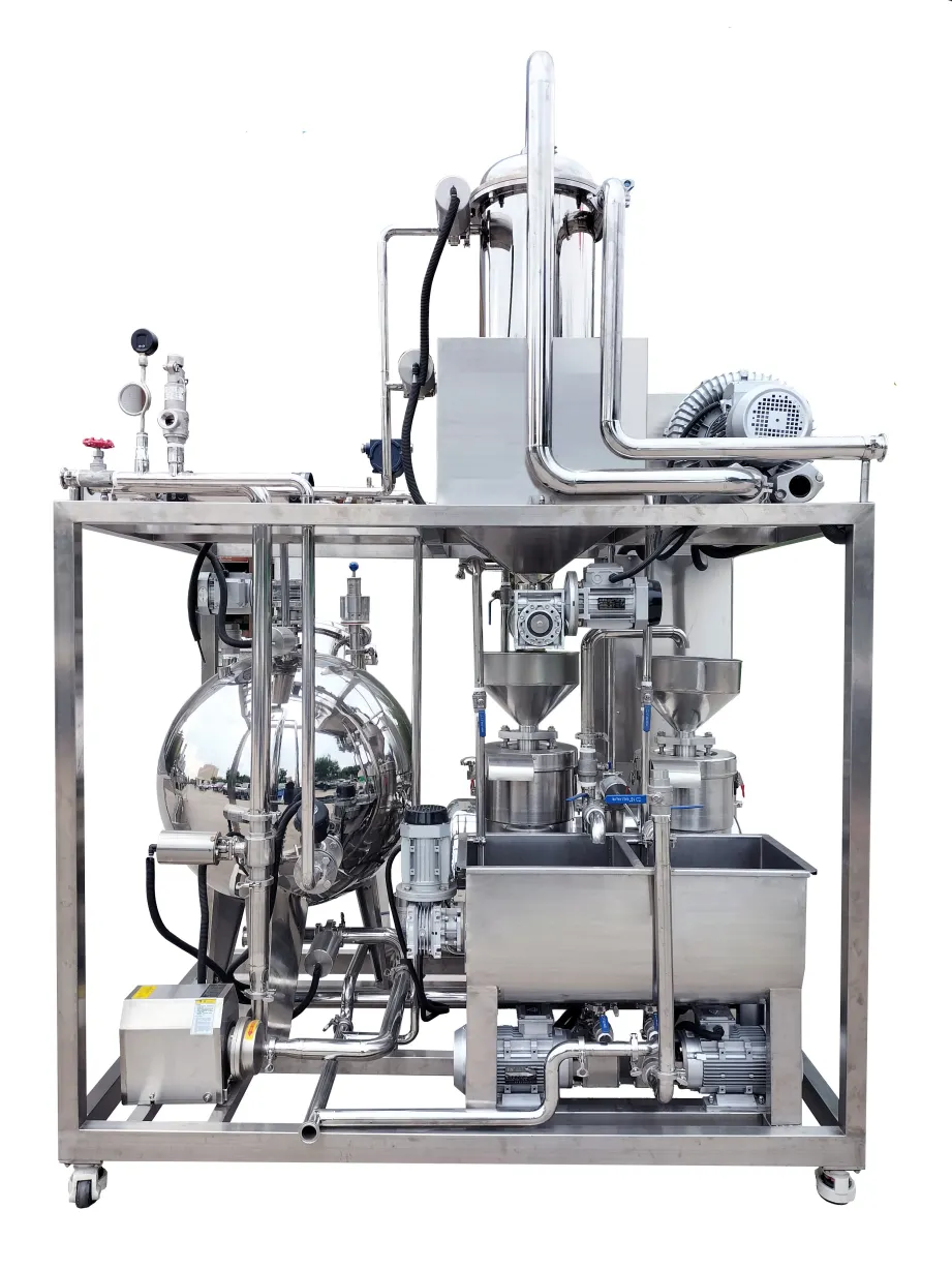 New Type 62.5 kg Dry Bean/hour Automatic Soya Milk and Tofu Machine Tofu Making Machine Tofu Maker Machine - Molding Machine - foodmachtech