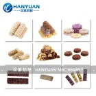 Cadena de producción automática de la barra de avena del chocolate/barra de chocolate de la avena que hace la máquina/la barra de Chocó de la avena que forma la máquina - Máquina de moldeo - foodmachtech