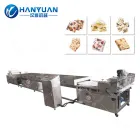 Línea de producción de turrón con tuerca, Máquina de corte de caramelo de turrón, Nueces de turrón que forman la máquina - Máquina de moldeo - foodmachtech