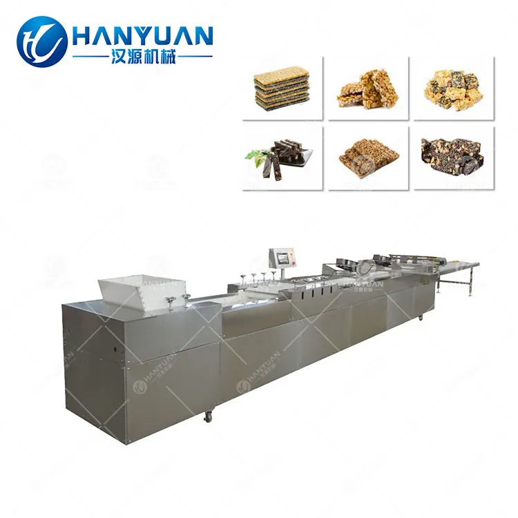 Máquina de Makng de la barra de caramelo del sésamo dulce, cadena de producción rápida del sésamo, barra quebradita del sésamo que hace la máquina - Máquina de moldeo - foodmachtech
