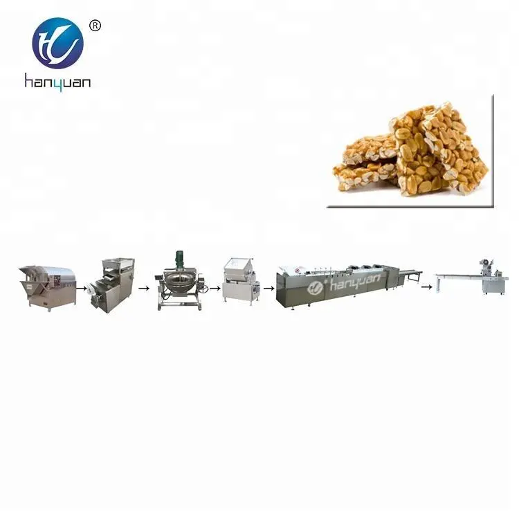 Sesame Candy Making Machine, Sesame Candy Maker Machine, Sesame Candy Production Line - Molding Machine - foodmachtech