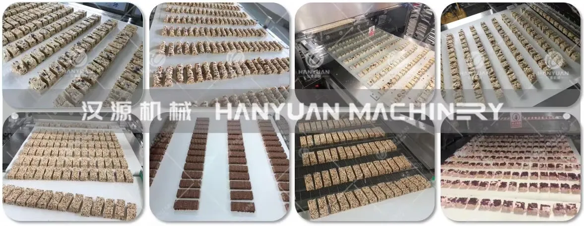 Chocolate Bar Candy Machine/Protein Bar/Cereal Bar Production Line Making Machine - Breakfast Cereal Production Line - foodmachtech
