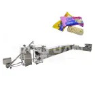 Cadena de producción automática de la barra de avena del chocolate/barra de chocolate de la avena que hace la máquina/la barra de Chocó de la avena que forma la máquina - Máquina de moldeo - foodmachtech