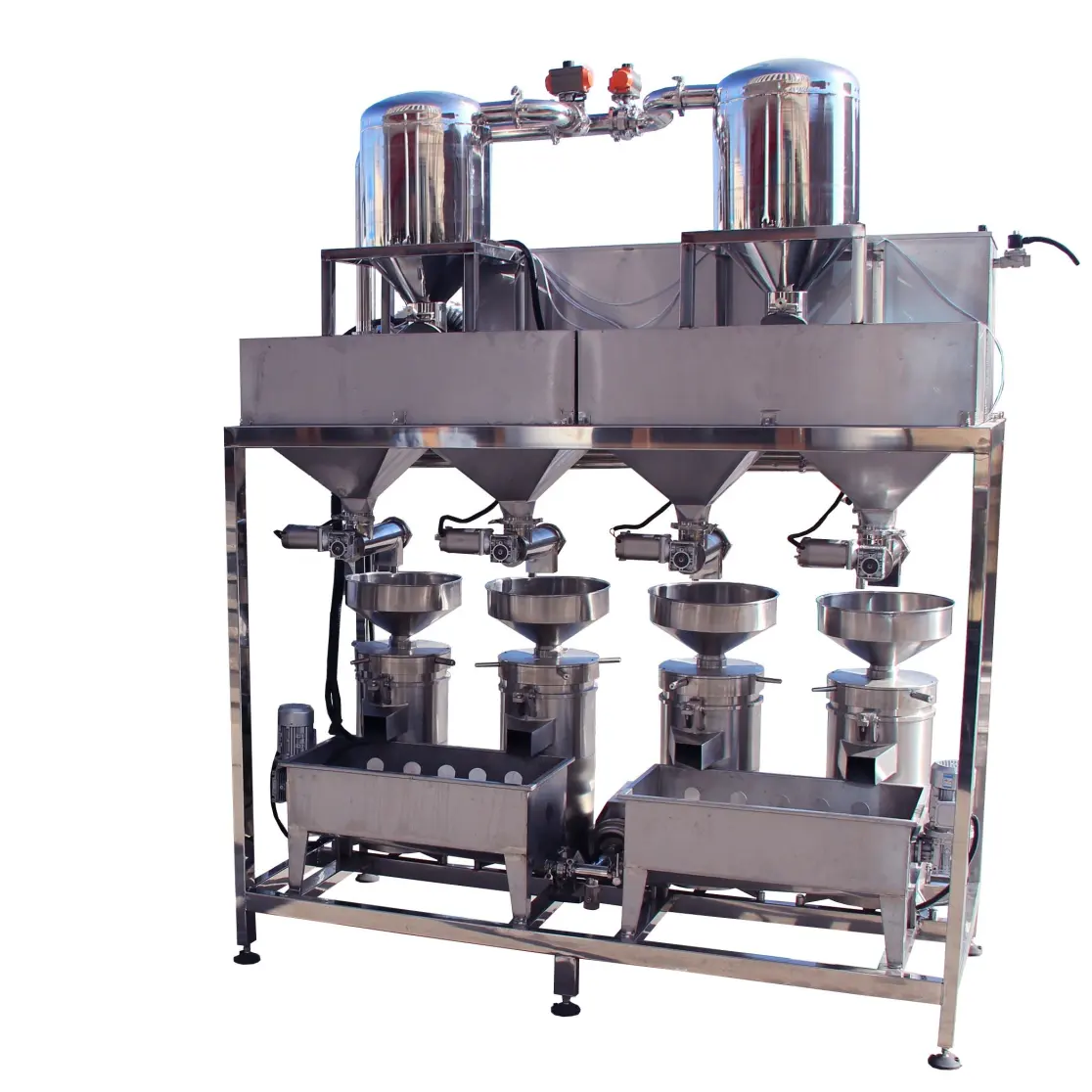 Soya Milk Making Machine Automatic Stainless Steel Soybean Milk Machine Maker Small Pulp Grinder - Grinding Machine - foodmachtech