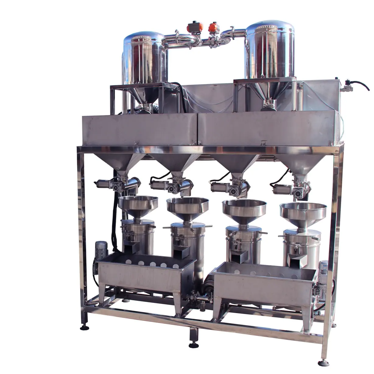 Soya Milk Making Machine Automatic Stainless Steel Soybean Milk Machine Maker Small Pulp Grinder - Grinding Machine - foodmachtech