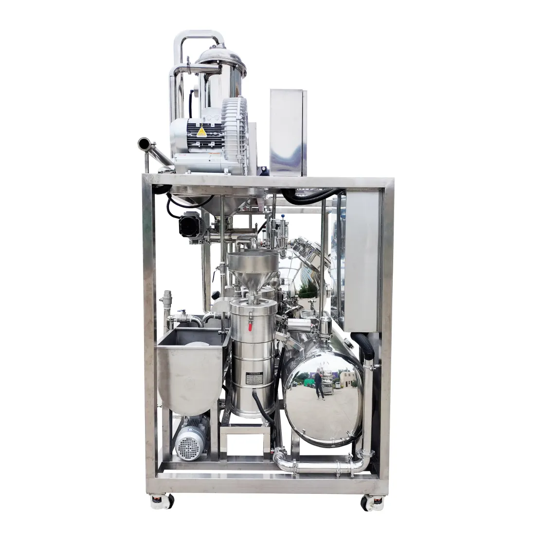 High Productivity Automatic Soy Milk Machine Soybean Bean Curd Production Featuring Essential Motor Pump Components-Farm - Grinding Machine - foodmachtech