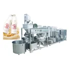 Máy làm sữa đậu nành bằng thép không gỉ thương mại tự động dây chuyền sản xuất sữa đậu nành - Máy mài - foodmachtech