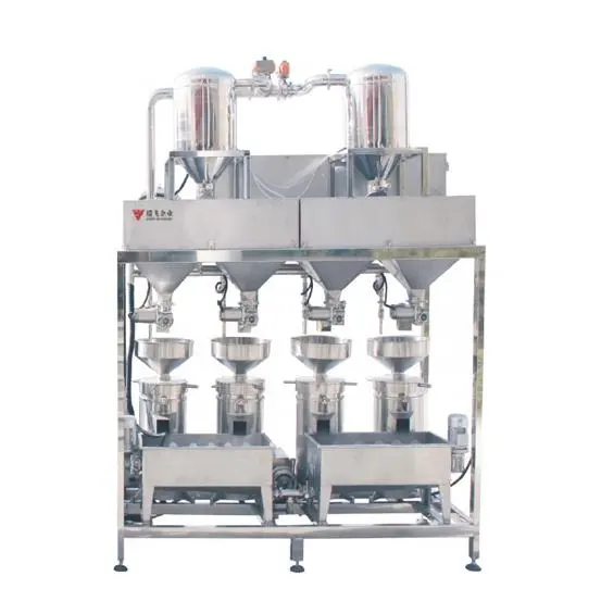 Soya Milk Making Machine Automatic Stainless Steel Soybean Milk Machine Maker Small Pulp Grinder - Grinding Machine - foodmachtech