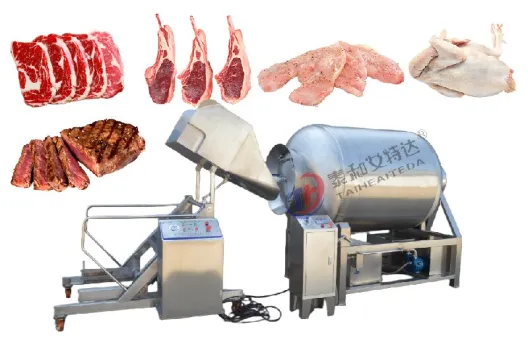 진공 고기 텀블러 인젝터 바닷물 돼지 고기 닭고기 고품질 텀블러 진공 매리 네이드 기계