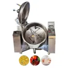 Automatic Lift Cheese Chili Sauce Cooker Pot Gas Planetary Fryer Industrial Mixer Planetary Steam Jacketed Cooking Mixer - Mixer - foodmachtech