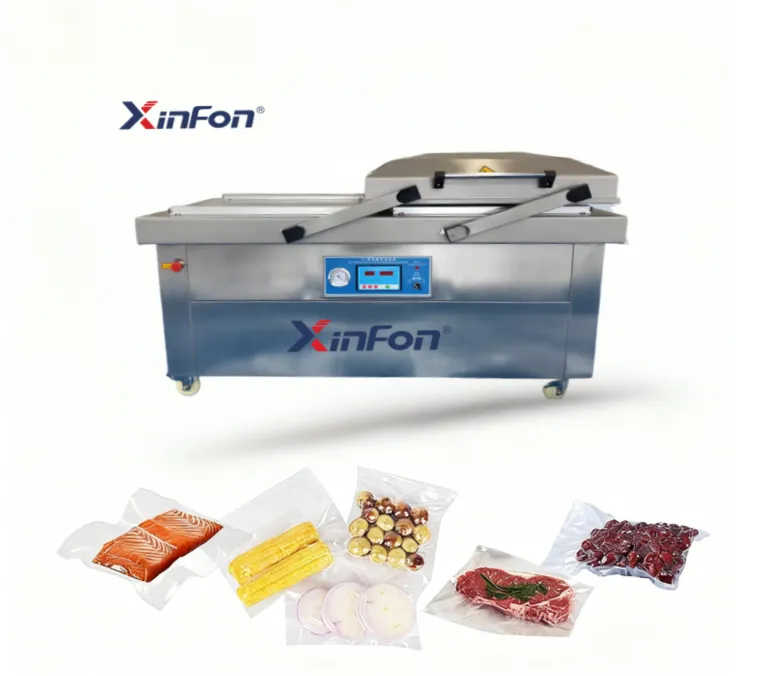 DZ-600/2S Double Chamber Vacuum Packaging Machine - Packaging Machine - foodmachtech