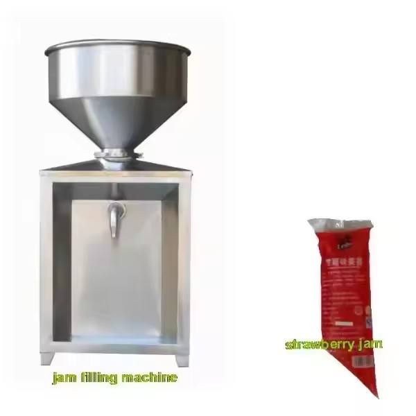 Semi Automatic Honey Jam Liquid Filling Machinery Pre Numatic Sauce Filling Pump