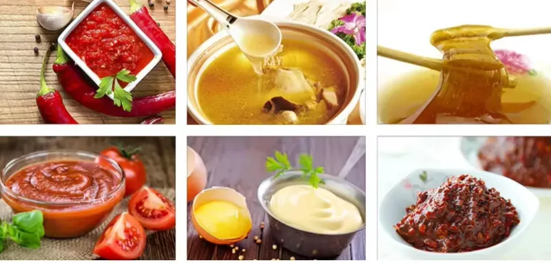 Semi Automatic Honey Jam Liquid Filling Machinery Pre Numatic Sauce Filling Pump - Filling Machine - foodmachtech