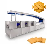 Hochwertige automatische Kekse Kekse machen Maschine kleine Keksform Verarbeitung Produktions linie - Máquina estampagem biscoito - foodmachtech