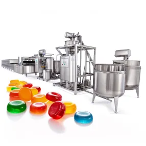 خط إنتاج حلوى الألماس الصلب Multifunktions-Diamant-Bonbon-maschine-Gummibärchen-Bonbon-Automatik بتخفيضات كبيرة