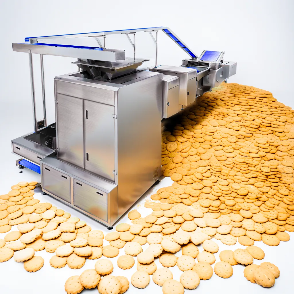 Hochwertige automat ische Kekse Kekse machen Maschine kleine Keksform Verarbeitende Productions linie - Biskuit-Stanz maschine - foodmachtech