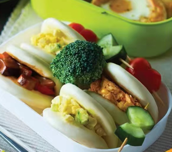 연꽃 잎 클립 만터우 생산 라인 밀가루 빵 만들기 기계 찐 빵