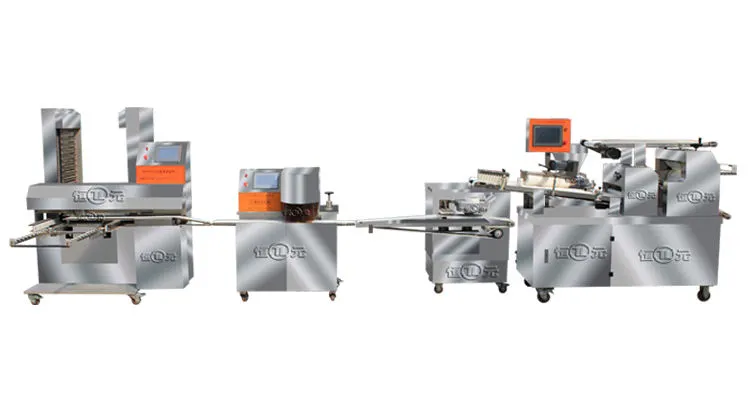 PUFF PASTRY SNACK MACHINE for FOOD PROCESSING LINES - Jam Stuffing Machine - foodmachtech