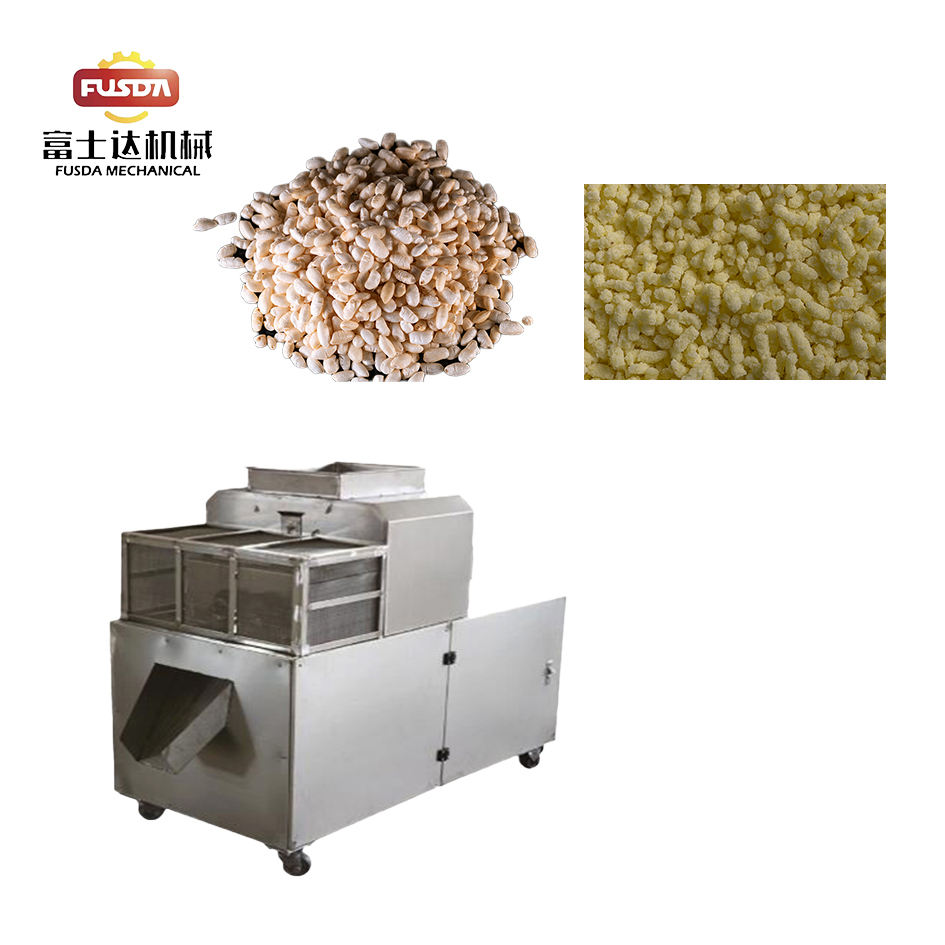 FSD新しい状態のステンレス鋼スナックマシン押出パフ粒状食品業界