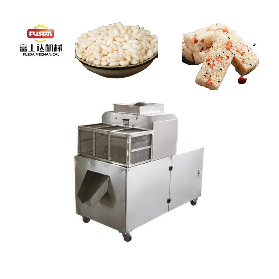 FSD New Condition Stainless Steel Snack Machines Expulsando Puffing Granulação para a Indústria Alimentar - Máquina doces - foodmachtech