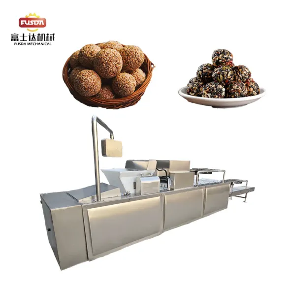 FSD- Sesame Ball Making Machine/Máquina De Bola De Porca De Moldagem Automática/Snack Machine