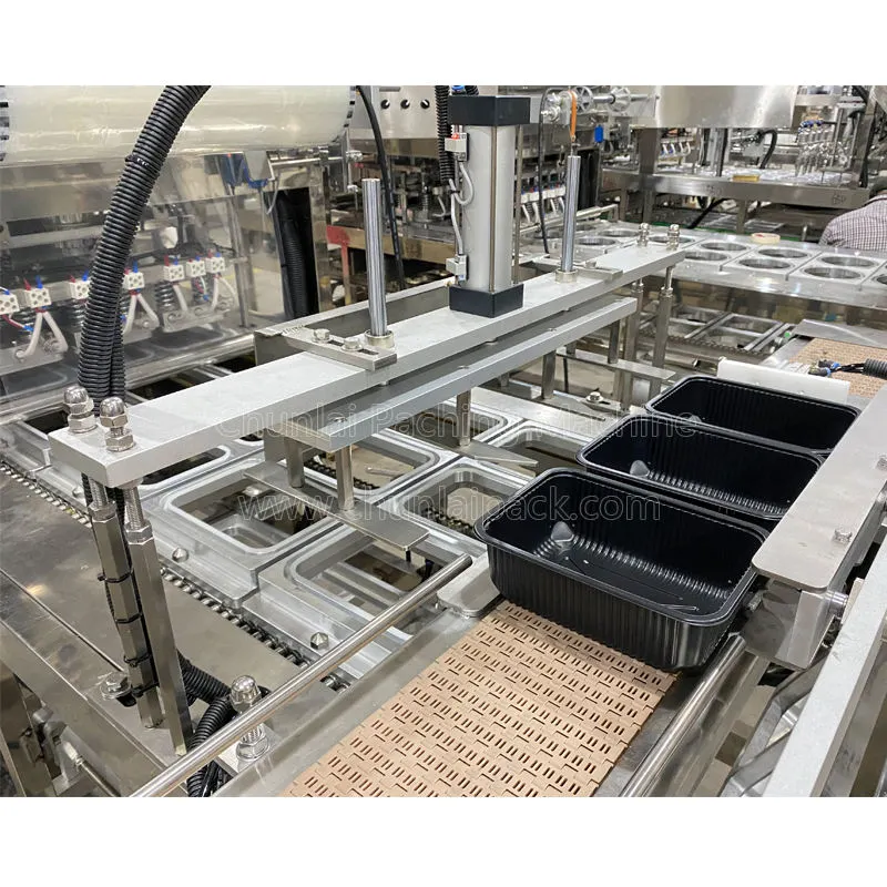 Automatische Tofu-Box-Abdichtung maschine - Versiegelung maschine - foodmachtech