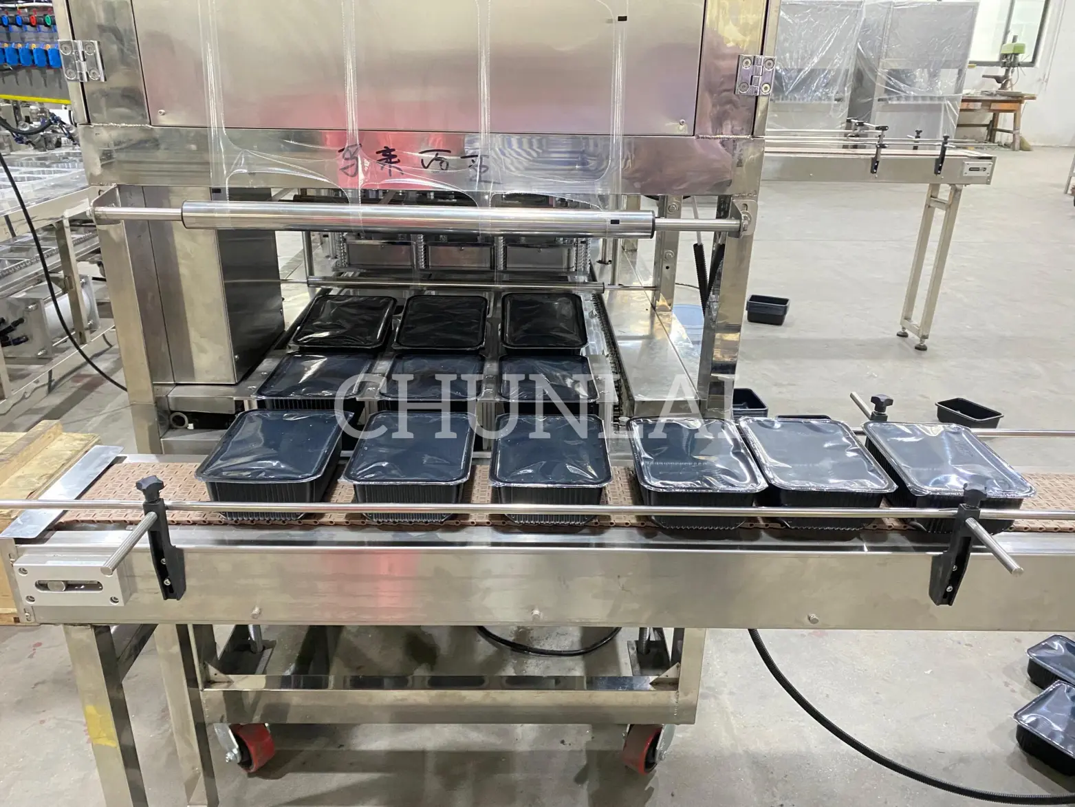 Automatische Tofu-Box-Abdichtung maschine - Versiegelung maschine - foodmachtech