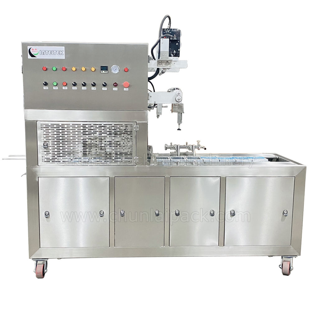 Máquina selagem enchimento caixa Tofu automática