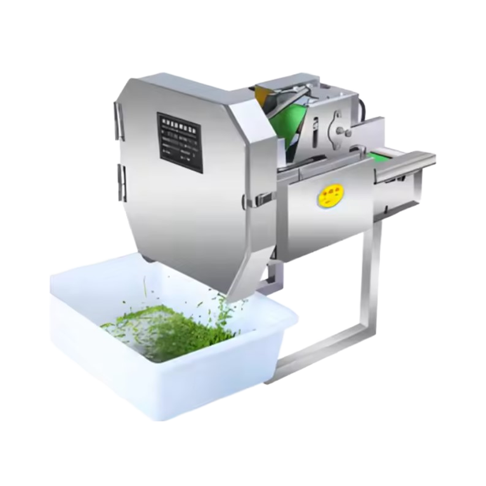 Máy cắt rau củ tự động đa năng máy cắt hành tây và trái cây xanh để cắt và chế biến nguyên liệu tươi