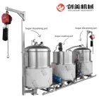 Preserved Fruit Sugar Dipping Machine for Dates Hawthorn Plums etc. - Vacuum Melting Kettle - foodmachtech