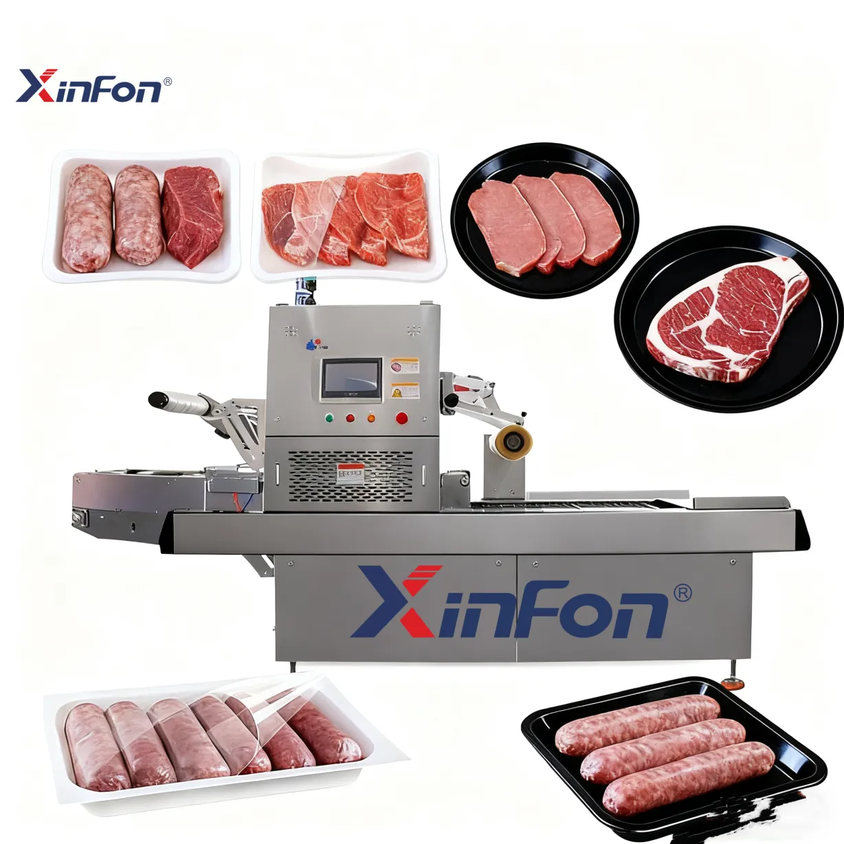 MTF-690 MAP&VSP Integrated Machine Dual Purpose Meat Vegetable Fresh Fruit Packing - Packaging Machine - foodmachtech
