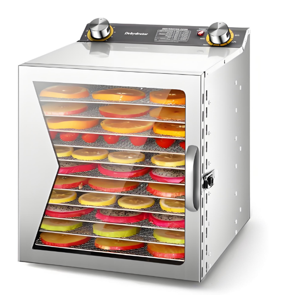 不锈钢家用小型12层干果机果蔬空气干燥机脱水机