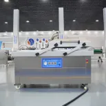 DZ-700/2S Double Chamber Vacuum Packaging Machine Rice and Yellow Croaker Packing - Packaging Machine - foodmachtech
