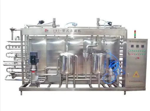 Esterilizador UHT tubular para alimentos líquidos - Esterilizador - foodmachtech