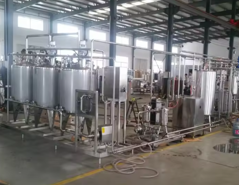 สายการผลิตนม skimmed ขนาดเล็ก/เครื่องทำนมครีมเต็มรูปแบบ