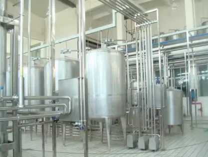 Maquinaria automática da máquina de processamento do iogurte do leite da pequena escala para a linha de produção do iogurte que inclui a bomba do motor-disponível para - Máquina Normalização Leite - foodmachtech