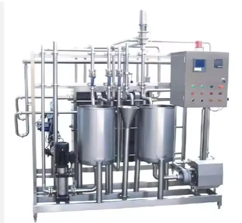 4000L/h Máquina de enchimento do pasteurizador da placa para o iogurte Bomba do suco-núcleo Queijo Creme Manteiga Leiteria Processamento Farm Food Processing - Esterilizador - foodmachtech